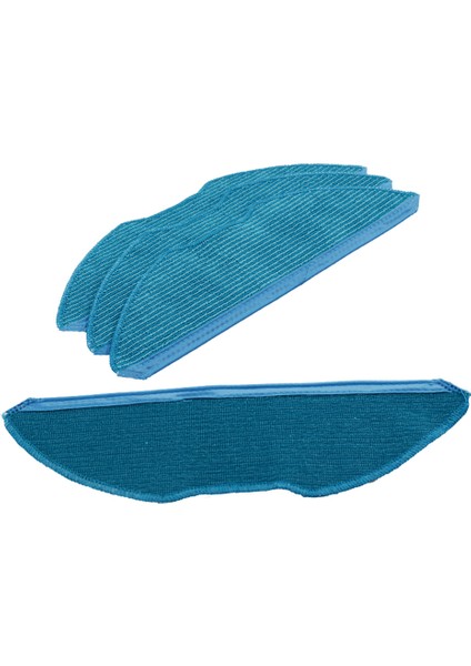 Philips Uyumlu Homerun Serisi Robot Süpürge Mikrofiber Mop Bezi - 4 Adet