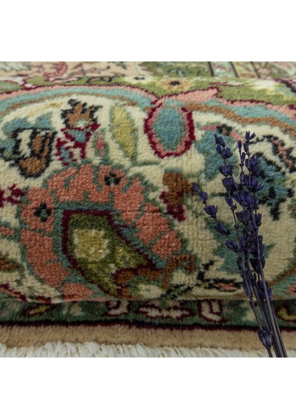 Olivia Madalyon Tasarımlı El Dokuma Halı 206 x 309 cm