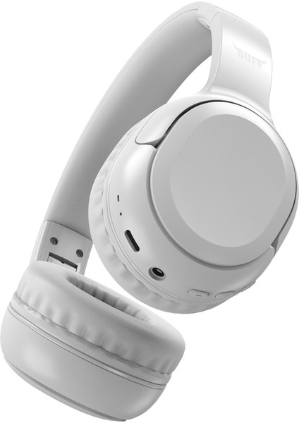 BF25 Bluetooth 5.3 Mikrofonlu Kulaküstü Kablosuz Kulaklık 35 Saat Çalma Süresi Beyaz