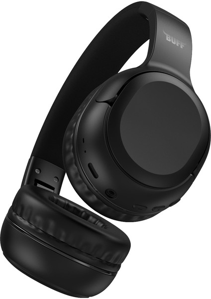 BF25 Bluetooth 5.3 Mikrofonlu Kulaküstü Kablosuz Kulaklık 35 Saat Çalma Süresi Siyah