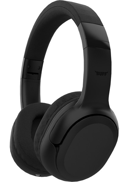 BF25 Bluetooth 5.3 Mikrofonlu Kulaküstü Kablosuz Kulaklık 35 Saat Çalma Süresi Siyah