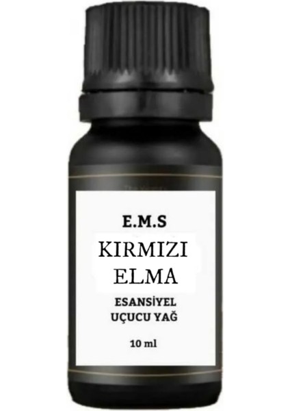 Kırmızı Elma Esansiyel Uçucu Yağı Buhurdanlık Kokusu Yağı Difüzör Oda Ortam Kokusu 10 ml.