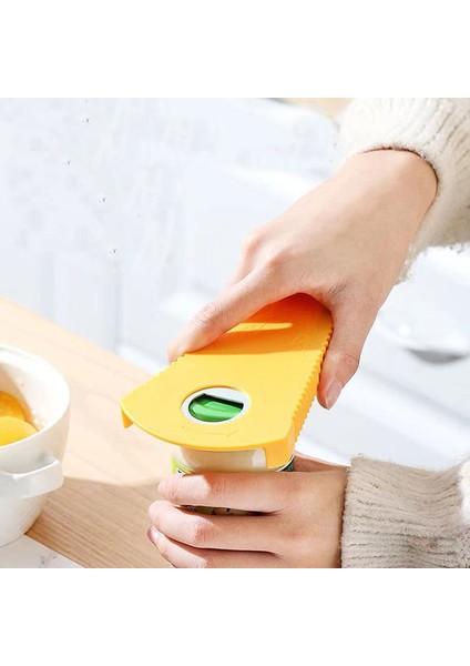 Çok Fonksiyonlu Vida Kapaklı Şişe Açıcı Kaymaz Sarı (Yurt Dışından) modelleri
