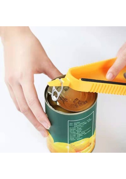 Çok Fonksiyonlu Vida Kapaklı Şişe Açıcı Kaymaz Sarı (Yurt Dışından) fırsatları