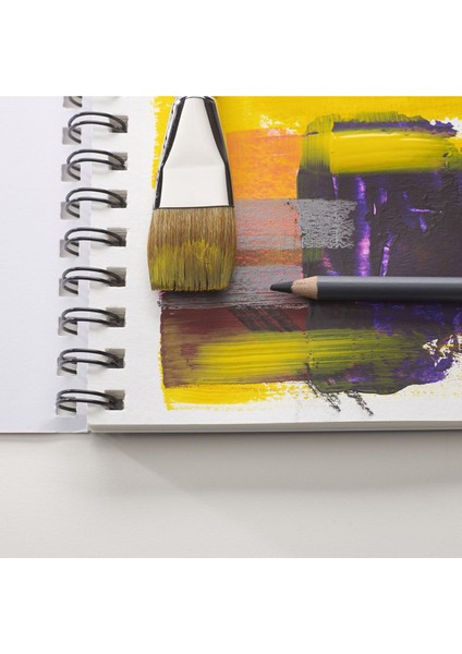 Mix Media Bloknotu (Spiralli) 250GR 18X25CM 30 Yaprak fırsatları