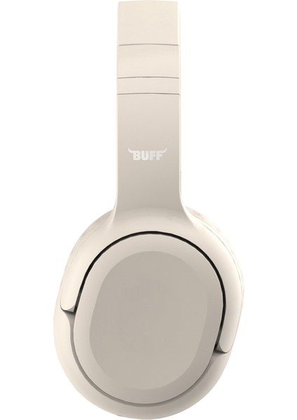BF25 Bluetooth 5.3 Mikrofonlu Kulaküstü Kablosuz Kulaklık 35 Saat Çalma Süresi Bej