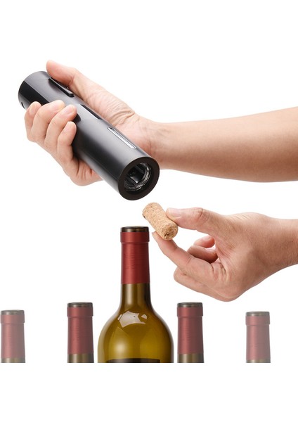 2022 Şarj Edilebilir Plastik Elektrikli Şarap Kavanozu Açacağı Çok Fonksiyonlu Hediye Kutusu Seti Şarap Dökme Şarap Saklama (Yurt Dışından)