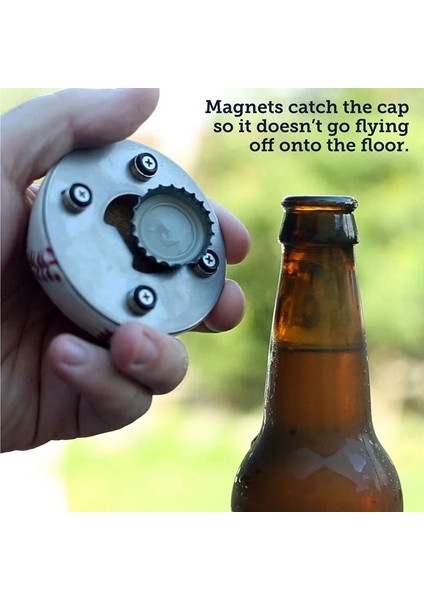 Kişilikli Beyzbol Bıra Kapağı Açıcı Metal Sanat Eseri (Yurt Dışından) modelleri