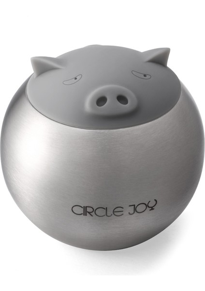 Daire Şevk Bira Şişesi Açıcı Yuvarlak Domuz Paslanmaz Çelik Manyetik (Yurt Dışından)