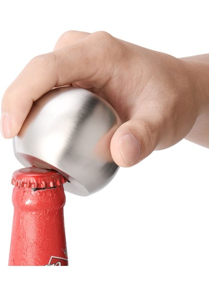 Daire Şevk Bira Şişesi Açıcı Yuvarlak Domuz Paslanmaz Çelik Manyetik (Yurt Dışından) modelleri