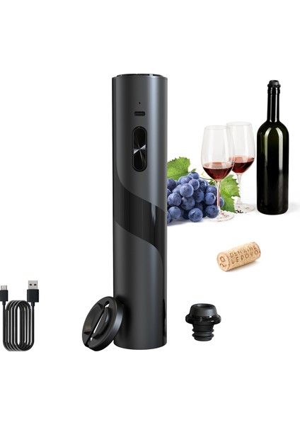 Elektrikli Şarap Şapkası Kesici Şarap Tıkağı (Yurt Dışından)