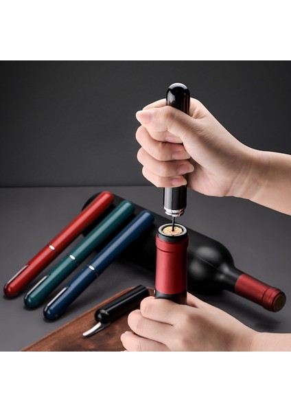 Hava Pompa Şarap Açacağı Foil Kesici Şarap Şişesi Açacağı (Yurt Dışından) fiyatları