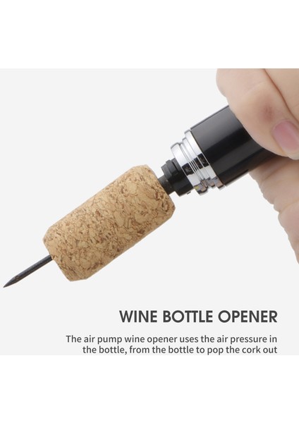 Hava Pompa Şarap Açacağı Foil Kesici Şarap Şişesi Açacağı (Yurt Dışından) modelleri