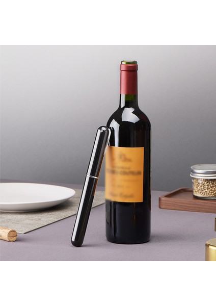 Hava Pompa Şarap Açacağı Foil Kesici Şarap Şişesi Açacağı (Yurt Dışından) fırsatları
