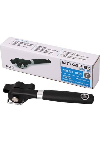 Güvenli Kesimli Metal Kutudan Yemek Çıkartıcı Ergonomik Düz Kenarlı Gıdsindeki Paslanmaz Çelik 需要说明的是，我不太确定“safe Cut”准确对应土耳其语的最佳表达，“güvenli Kesimli”大致表达了“安全切割”的意思，你可以根据实际情况再调整。 (Yurt Dışından) fırsatları