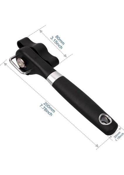 Güvenli Kesimli Metal Kutudan Yemek Çıkartıcı Ergonomik Düz Kenarlı Gıdsindeki Paslanmaz Çelik 需要说明的是，我不太确定“safe Cut”准确对应土耳其语的最佳表达，“güvenli Kesimli”大致表达了“安全切割”的意思，你可以根据实际情况再调整。 (Yurt Dışından) indirimleri