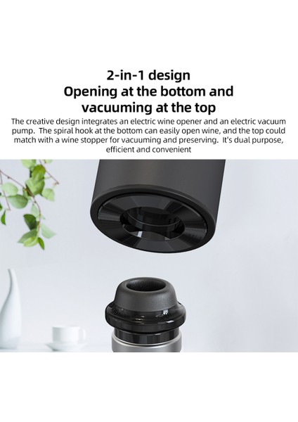 Elektrikli Şarap Şapkası Kesici Şarap Tıkağı (Yurt Dışından) indirimleri