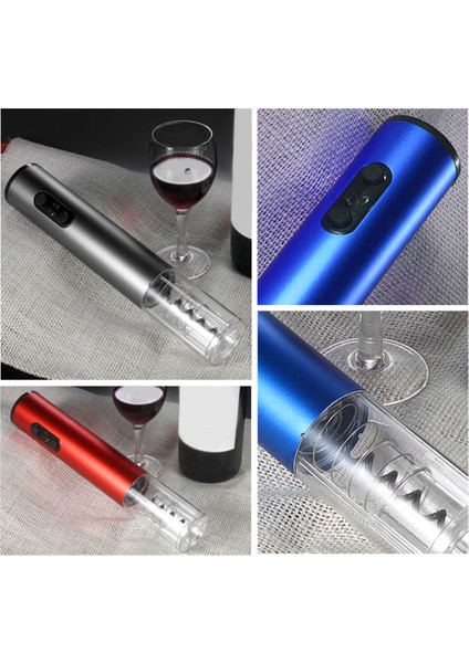 2800MAH Şarj Edilebilir Taşınabilir Elektrikli Şarap Açacağı (Yurt Dışından)