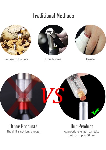 2800MAH Şarj Edilebilir Taşınabilir Elektrikli Şarap Açacağı (Yurt Dışından) fırsatları