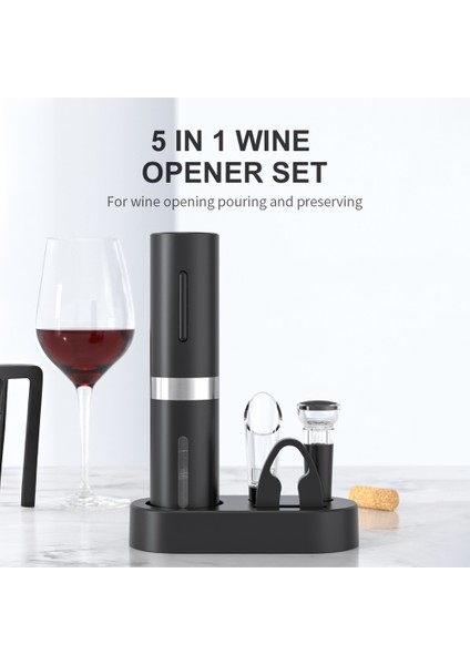 Şarj Edilebilir Otomatik Şarap Açacağı ve Bırakıcı Vakum Koruma Tıkacı (Yurt Dışından) fiyatları