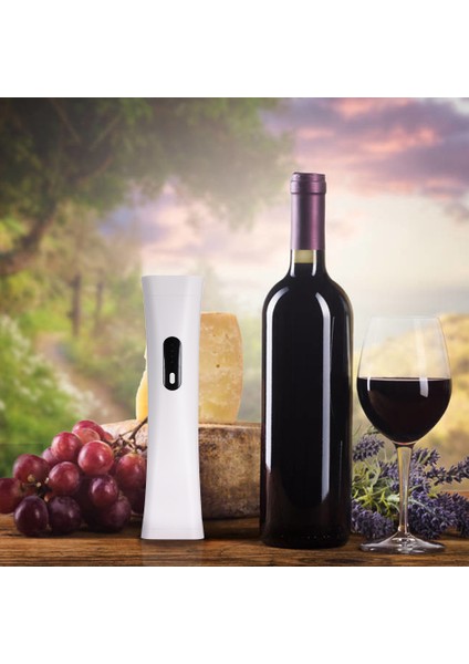 Otomatik USB Şarj Edilebilir Elektrikli Şarap Açacağı (Yurt Dışından)