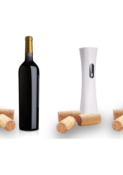 Otomatik USB Şarj Edilebilir Elektrikli Şarap Açacağı (Yurt Dışından) modelleri