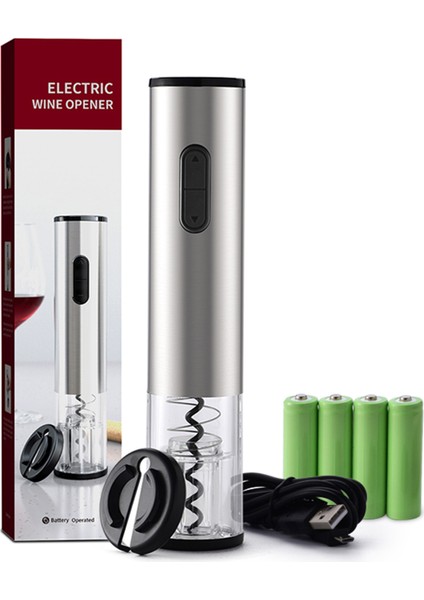 Taşınabilir USB Şarjlı Otomatik Ev I Için Elektrikli Şarap Açacağı (Yurt Dışından) indirimleri