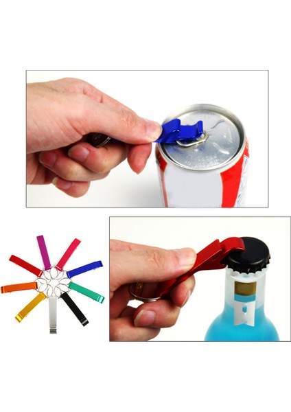 Anahtarlık Bira Şişesi Açacağı Kırmızı Metal (Yurt Dışından) fırsatları