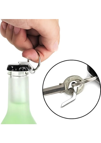 Dvahome Şişe Anahtarlık Açacağı 2.7 cm (Yurt Dışından) indirimleri
