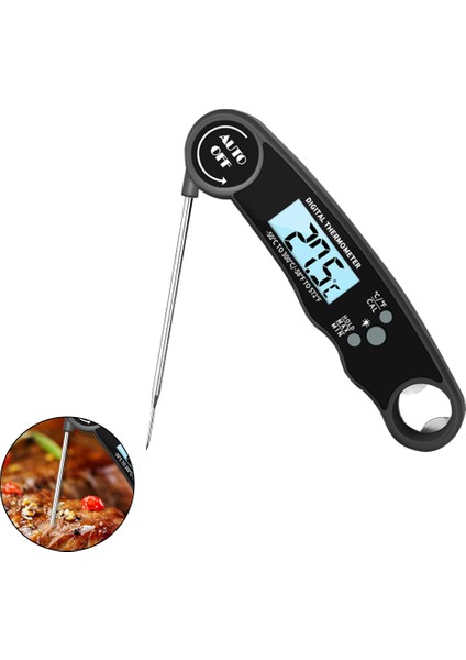 Dijital Anlık Okuma Suya Dalı Et Termometresi (Yurt Dışından) fırsatları