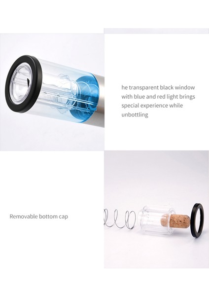 Profesyonel LED Işaret Lambalı Paslanmaz Çelik Elektrikli Şarap Şapkası Açacağı (Yurt Dışından) modelleri