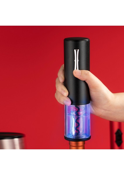 Profesyonel LED Işaret Lambalı Paslanmaz Çelik Elektrikli Şarap Şapkası Açacağı (Yurt Dışından) indirimleri