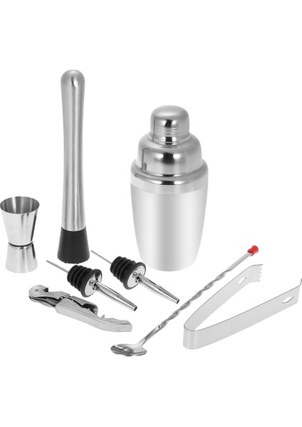 8 Adet Paslanmaz Çelik 350ML Kokteyl Şaker Men Seti (Yurt Dışından)