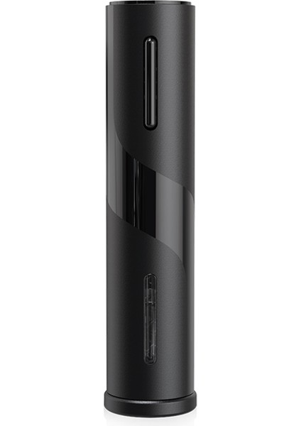 Şarj Edilebilir Foil Kesici ile Kara Renkli Elektrikli Şarap Açacağı (Yurt Dışından)