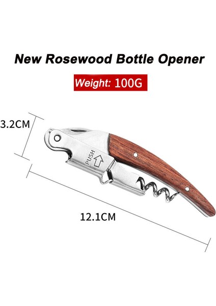 Profesyonel Çok Fonksiyonlu Şarap Tıkaç Açacağı (Yurt Dışından)