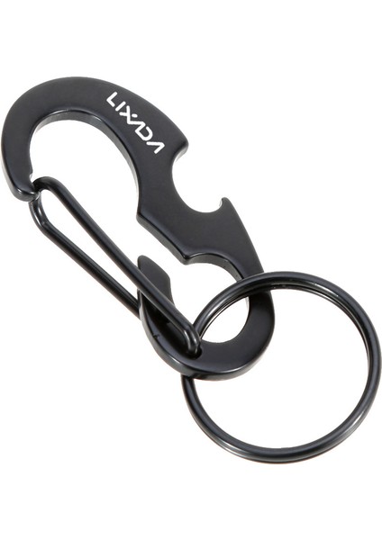 Lixada D Şekilli Bağlantıklı Çok Fonksiyonlu Cep Aracı Şişe Açacağı (Yurt Dışından)