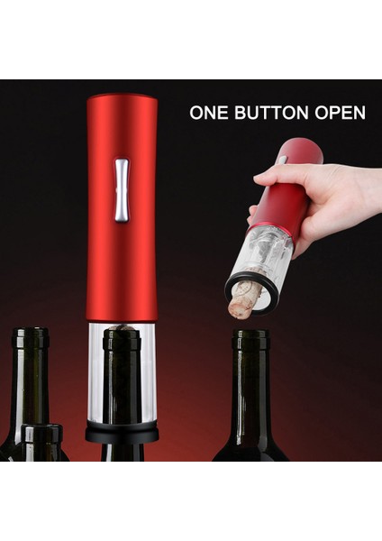 Otomatik Şarj Edilebilir Paslanmaz Çelik Elektrikli Şarap Açacağı (Yurt Dışından) fırsatları