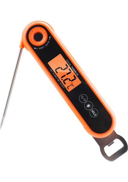 Kapatılabilir Biçimde Bira Açacağı ile Te Yemek Termometresi (Yurt Dışından)