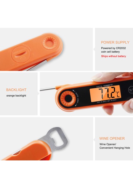 Kapatılabilir Biçimde Bira Açacağı ile Te Yemek Termometresi (Yurt Dışından) indirimleri