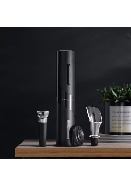 Circlejoy Kablosuz Otomatik Şarap Açacağı, Tören ve Partiler Için Hediye Seti (Yurt Dışından)