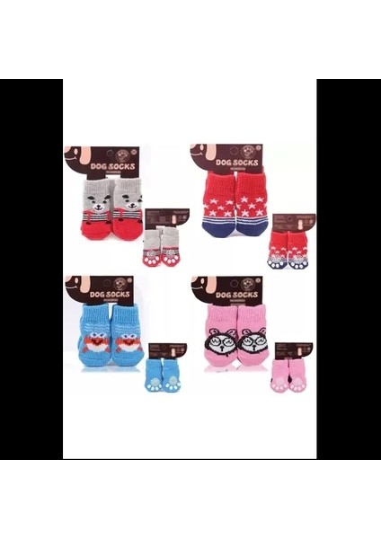 Kedi Köpek Kaydırmaz Örme Çorap fırsatları