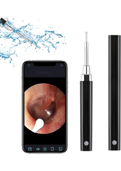 Kablosuz Wifi Kulak Mumu Temizleyici 39MM 350W Kamera IP67 Suya Dalı (Yurt Dışından)