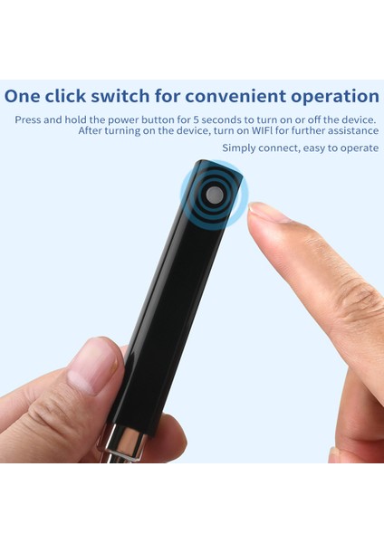 Kablosuz Wifi Kulak Mumu Temizleyici 39MM 350W Kamera IP67 Suya Dalı (Yurt Dışından)