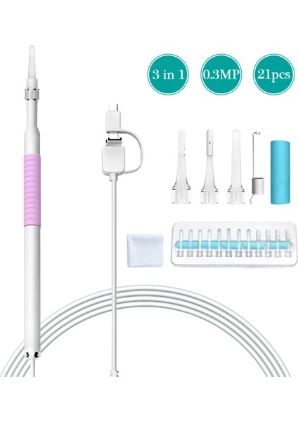 USB Kulak Temizleme Kulak Keçiği Endoskopu 03MP Görsel Kulak Kaşığı (Yurt Dışından) modelleri