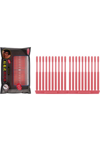 20'li Adhesive Kulak Mumu Çıkarıcı Alet Depolama Kutusu ile Kulak Mumu Temizleyici (Yurt Dışından)