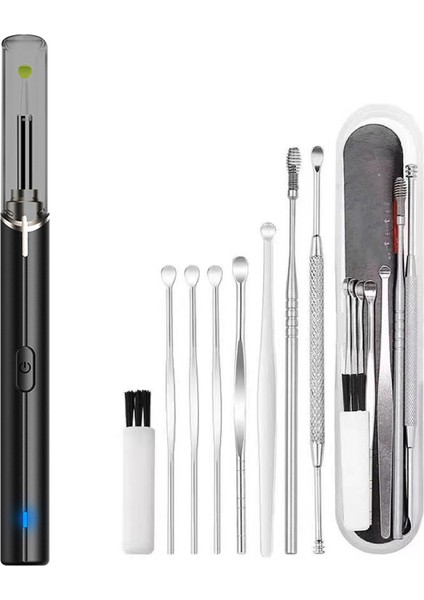 Akıllı Görsel Kulak Otoskopu Çocuklar ve Yetişkinler Için Kablosuz Taşınabilir Kulak Kamerası (Yurt Dışından)