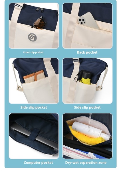 Kısa Mesafe Taşınabilir Büyük Kapasiteli Spor Seyahat Çantası (Yurt Dışından) modelleri
