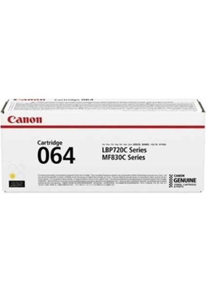 Tonersepeti Canon CRG-064 Sarı Toner
