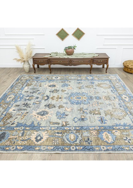 Maise El Dokuma Yün Uşak Halısı 254 x 290 cm fiyatları