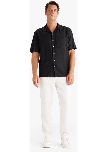 Yazlık Jogger Pantolon Basic Düz Cepli Dar Paça B4091AX25SP